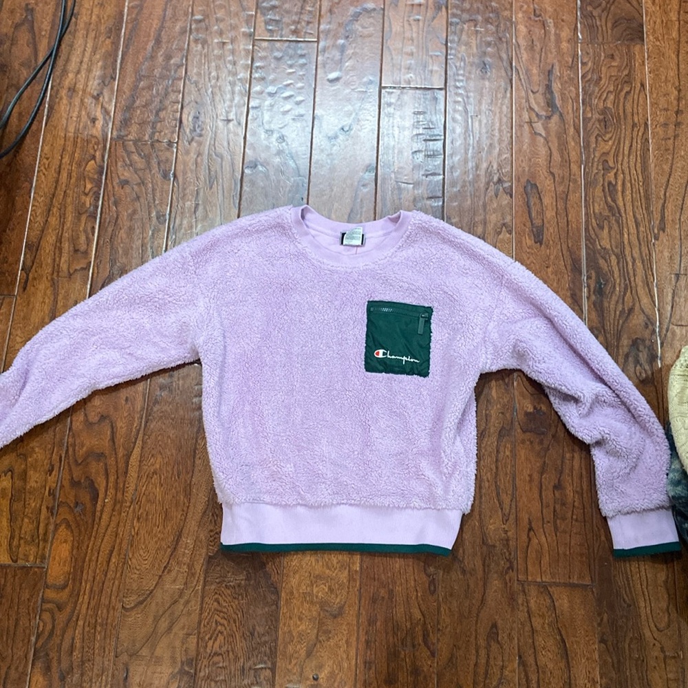 NWOT Urban Outfitters Exclusive Champion Sherpa Crewneck